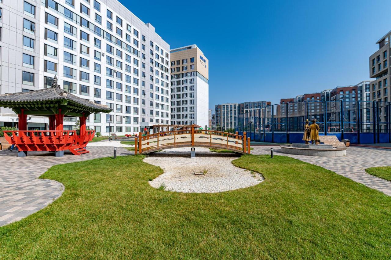 Bi-City Seoul Компактная 2-Комнатная Дизайнерская Astana Buitenkant foto