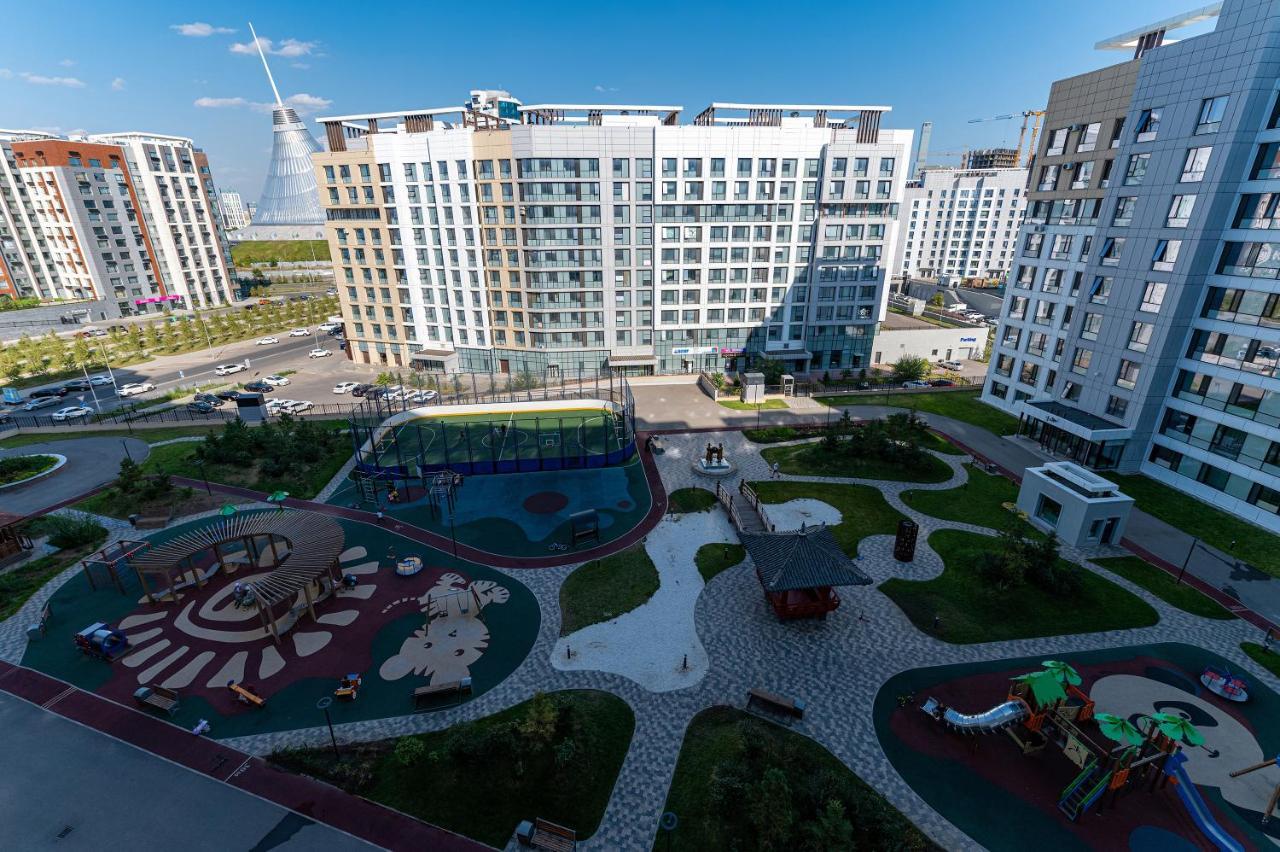 Bi-City Seoul Компактная 2-Комнатная Дизайнерская Astana Buitenkant foto